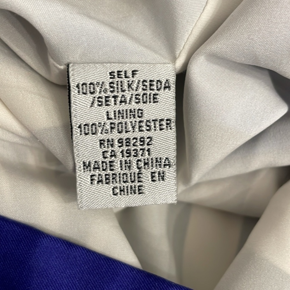 Tibi New York Dress Size 2 Vintage 100% Silk - Picture 4 of 5